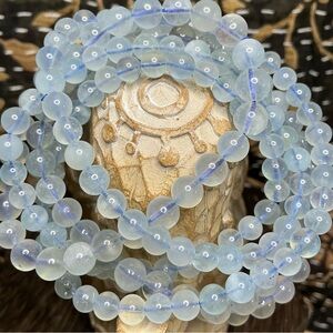 Aquamarine Triple 6mm (price for one)